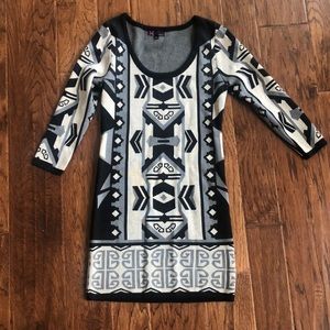 Aztec sweater Dress size small